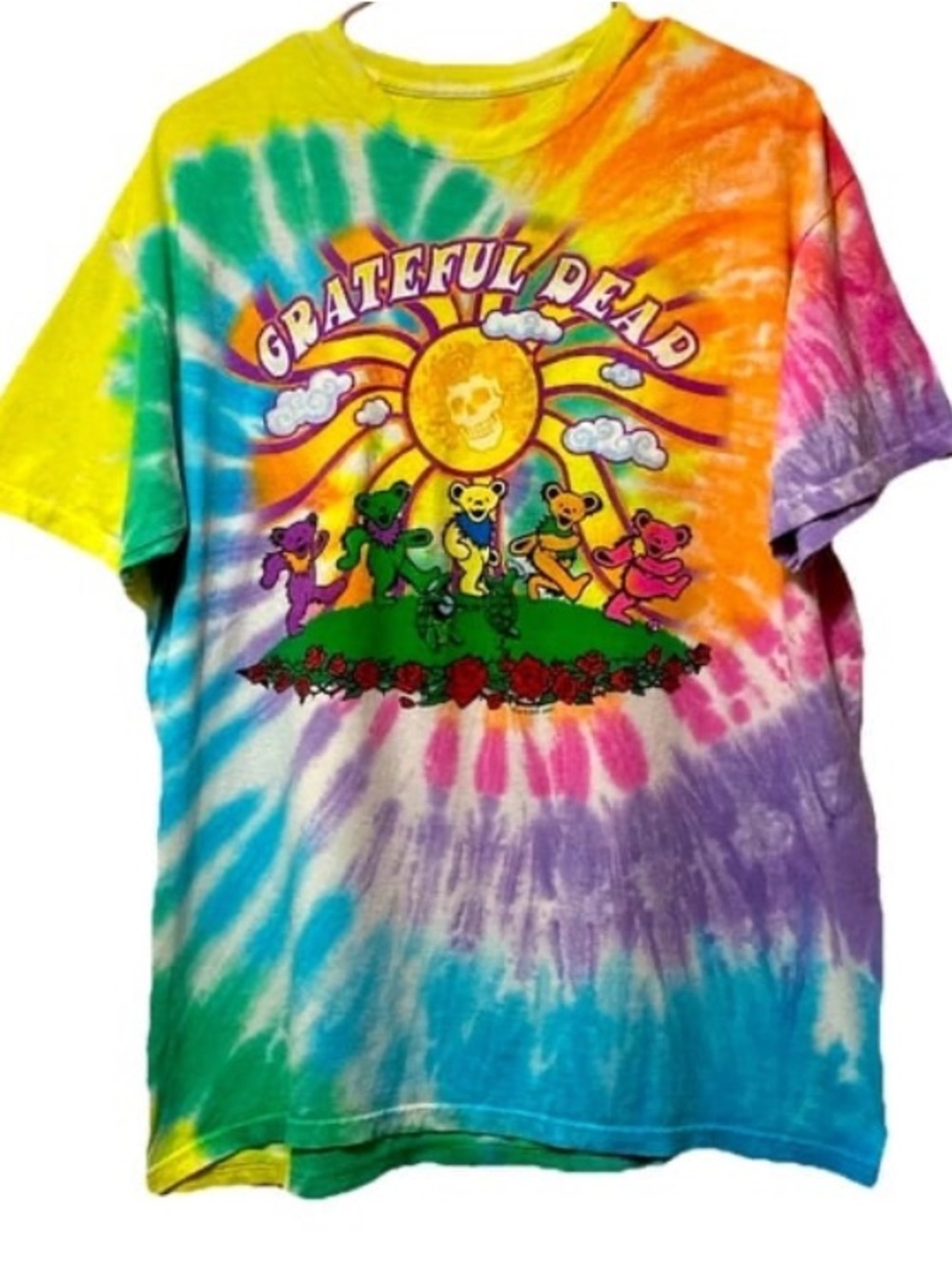 Grateful Dead Woman’s Tie-Dye Tee - Multicolor